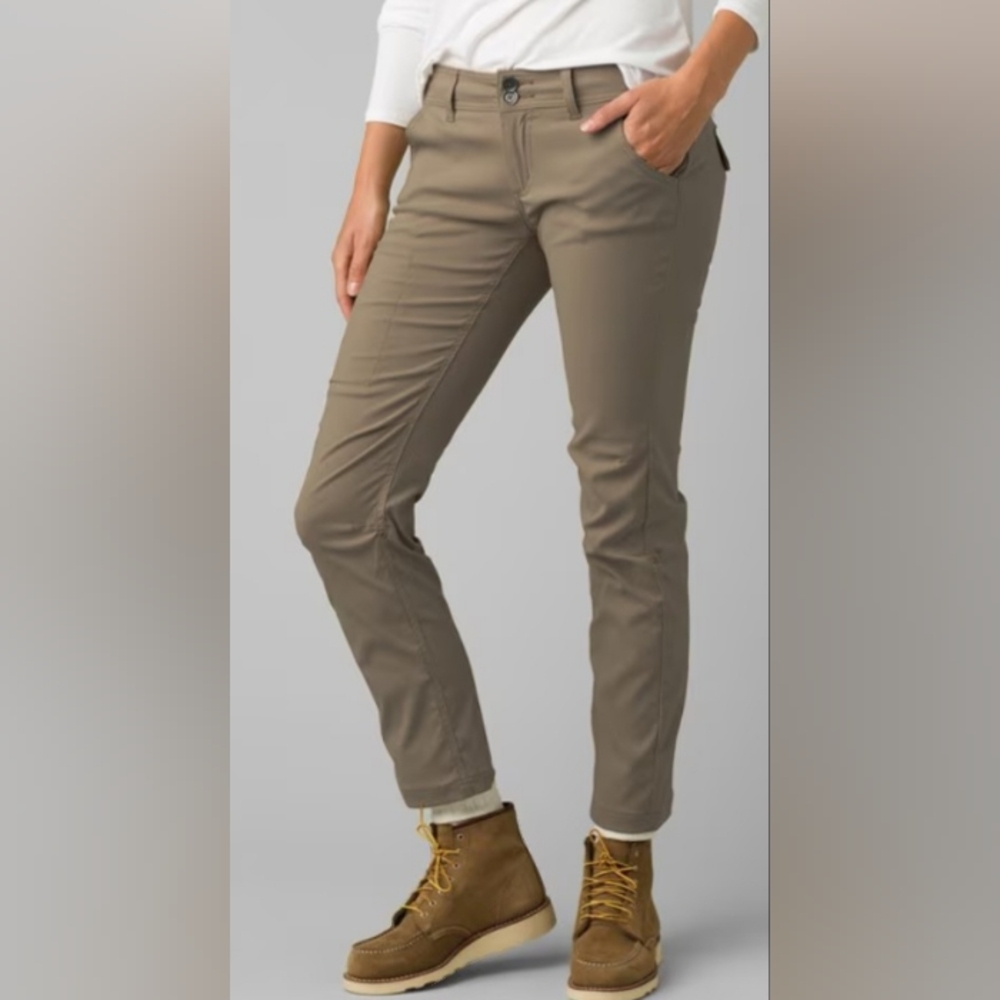Prana Pants Low Rise Straight Leg Size 6